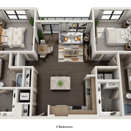 Renu At Downtown Houston Apartment ภายนอก รูปภาพ